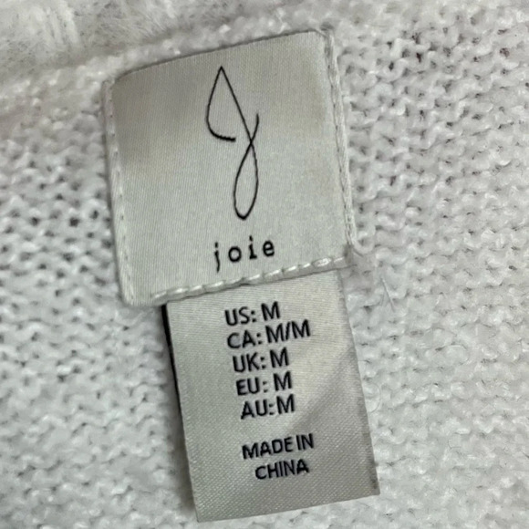 J by Joie • White Fuzzy Super Soft and Cozy Cardigan - Picture 5 of 5